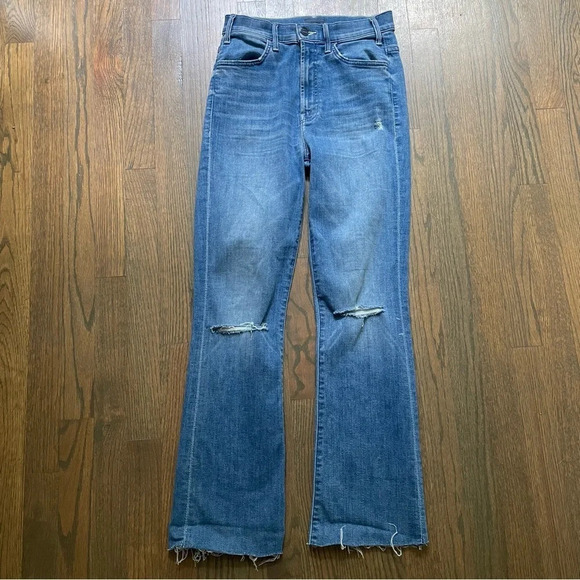 MOTHER The Hustler Ankle Fray Can't Stop Staring - Picture 4 of 12